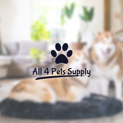 All 4 Pets Supply® Hondenmand Donut - Maat XL - Geschikt Voor Honden Tot 80 cm