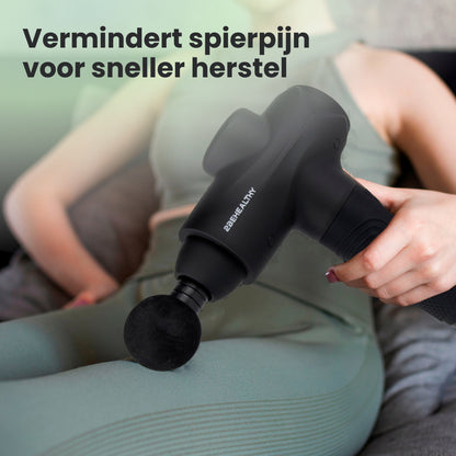 2BEHEALTHY® Massage Gun Professioneel XG10 - Incl. 10 Opzetstukken - USB-C Oplaadbaar - Massage apparaat